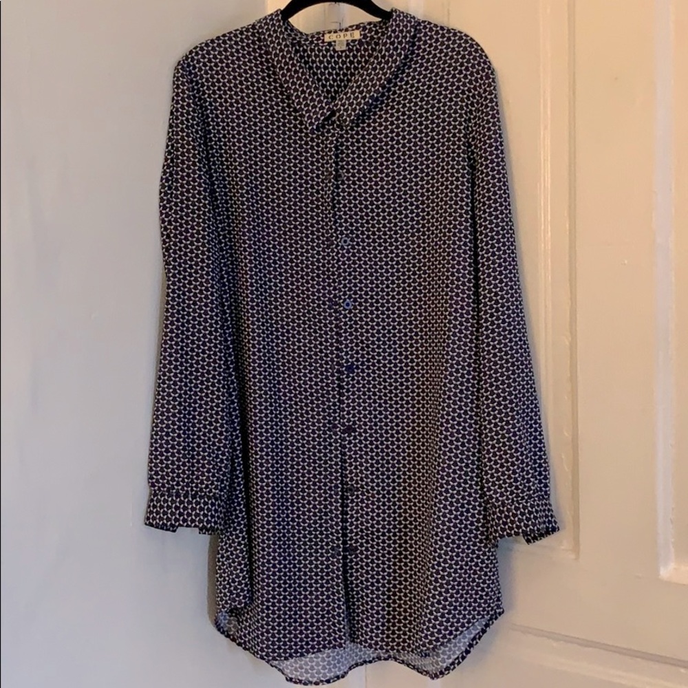 Blue blouse